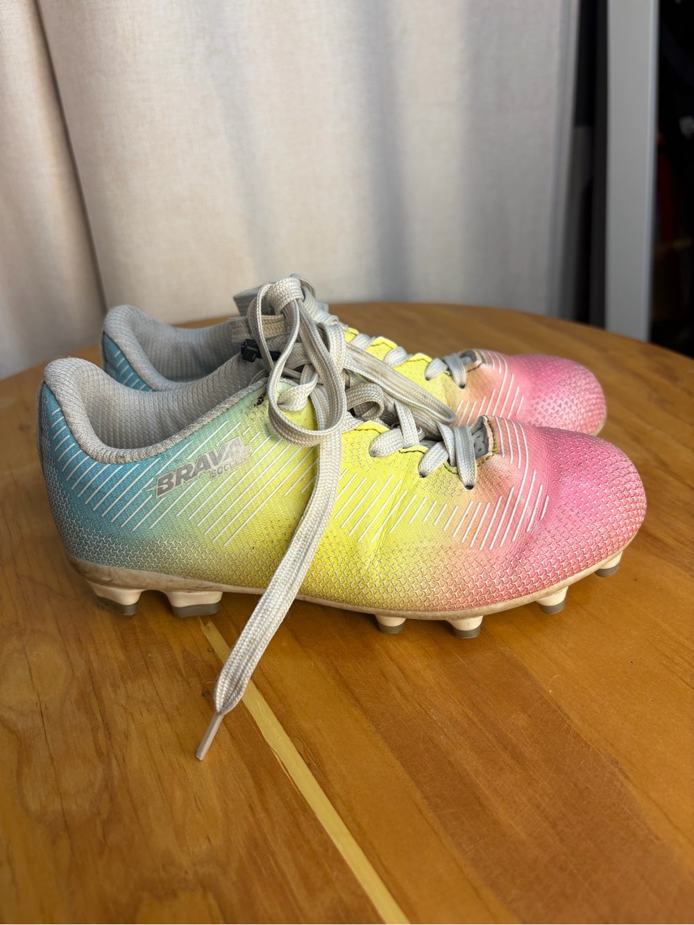 adidas Brava Kids Multi-Color Gradient Soccer Cleats